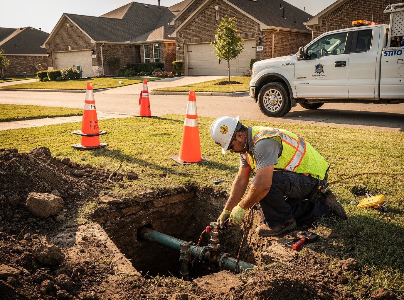 Water Line Maintenance Before Summer Heat Hits The Colony