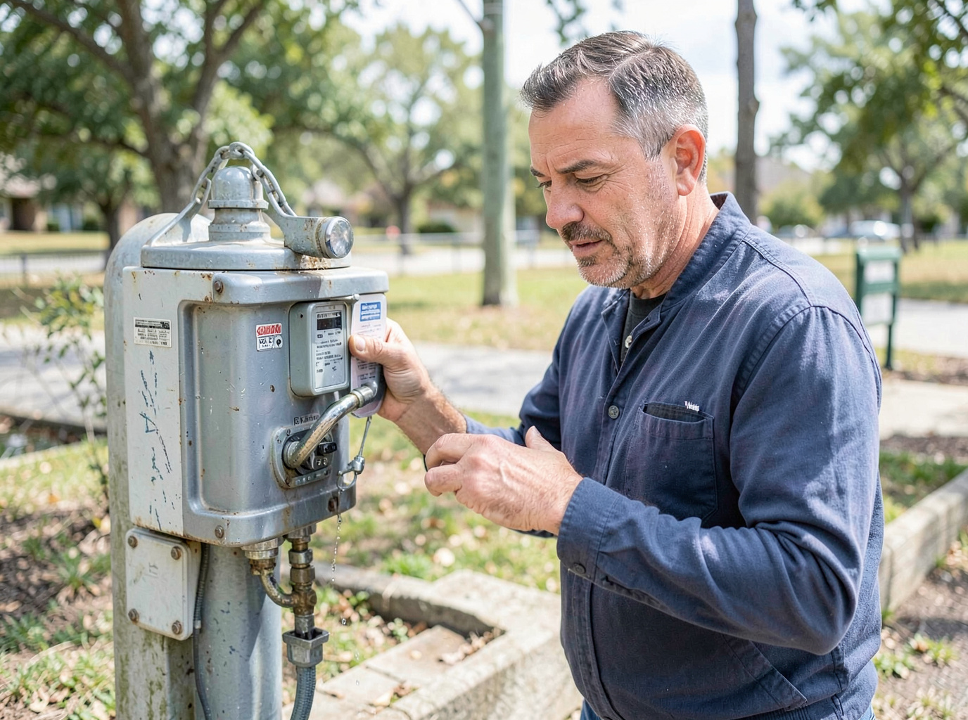 Water Line Repair in Stewart Peninsula